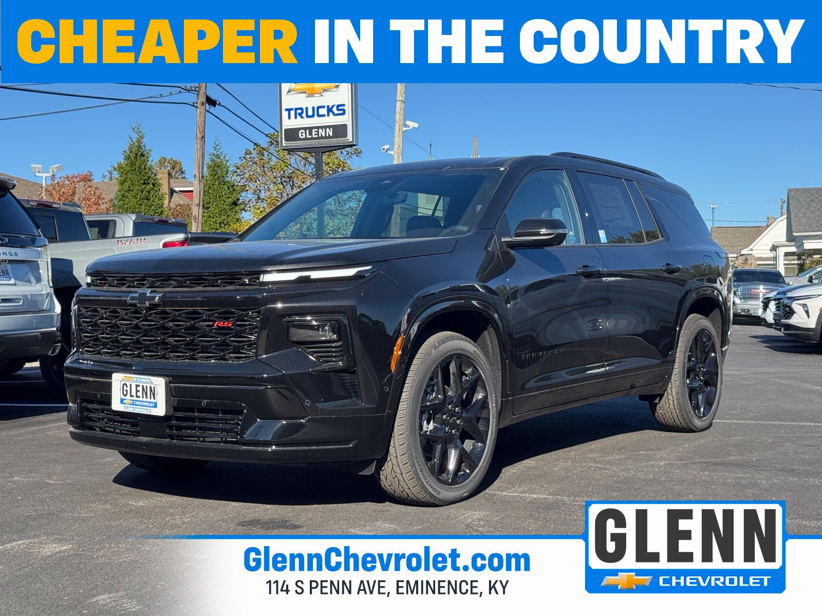 New 2026 Chevrolet Traverse RS FWD image 1