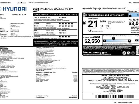 Used 2024 Hyundai Palisade Calligraphy AWD/4WD image 36