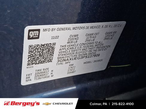 Certified 2023 Chevrolet Equinox LT AWD/4WD image 30