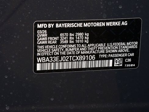 Used 2026 BMW 760i xDrive w/ Executive Package AWD/4WD image 14