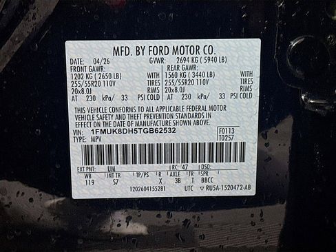 New 2026 Ford Explorer Active AWD/4WD image 33