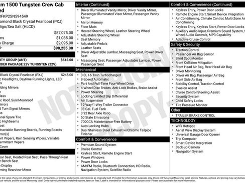 Used 2025 RAM 1500 Tungsten w/ Bed Utility Group image 6