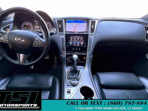 Used 2017 INFINITI Q50 Red Sport 400 image 15