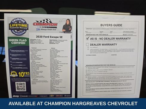 Used 2020 Ford Escape SE AWD/4WD image 43