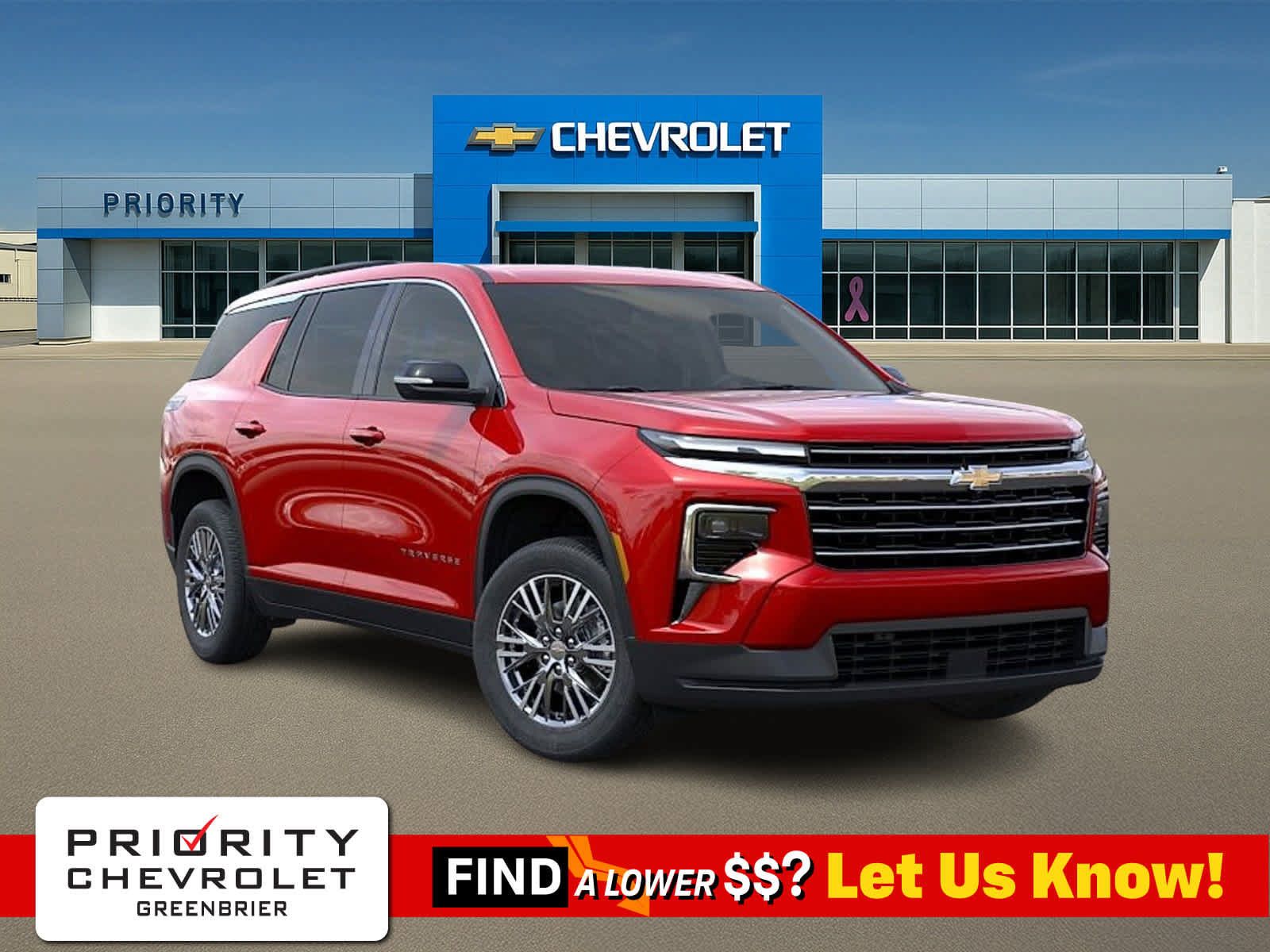 New 2027 Chevrolet Traverse LT w/ Driver Confidence Package FWD image 1