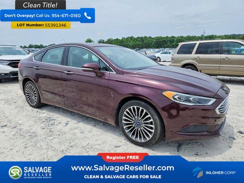Used 2017 Ford Fusion Titanium FWD image 5