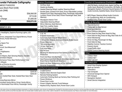 Certified 2026 Hyundai Palisade Calligraphy image 31