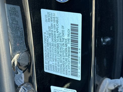 Used 2023 Honda Ridgeline RTL-E image 24