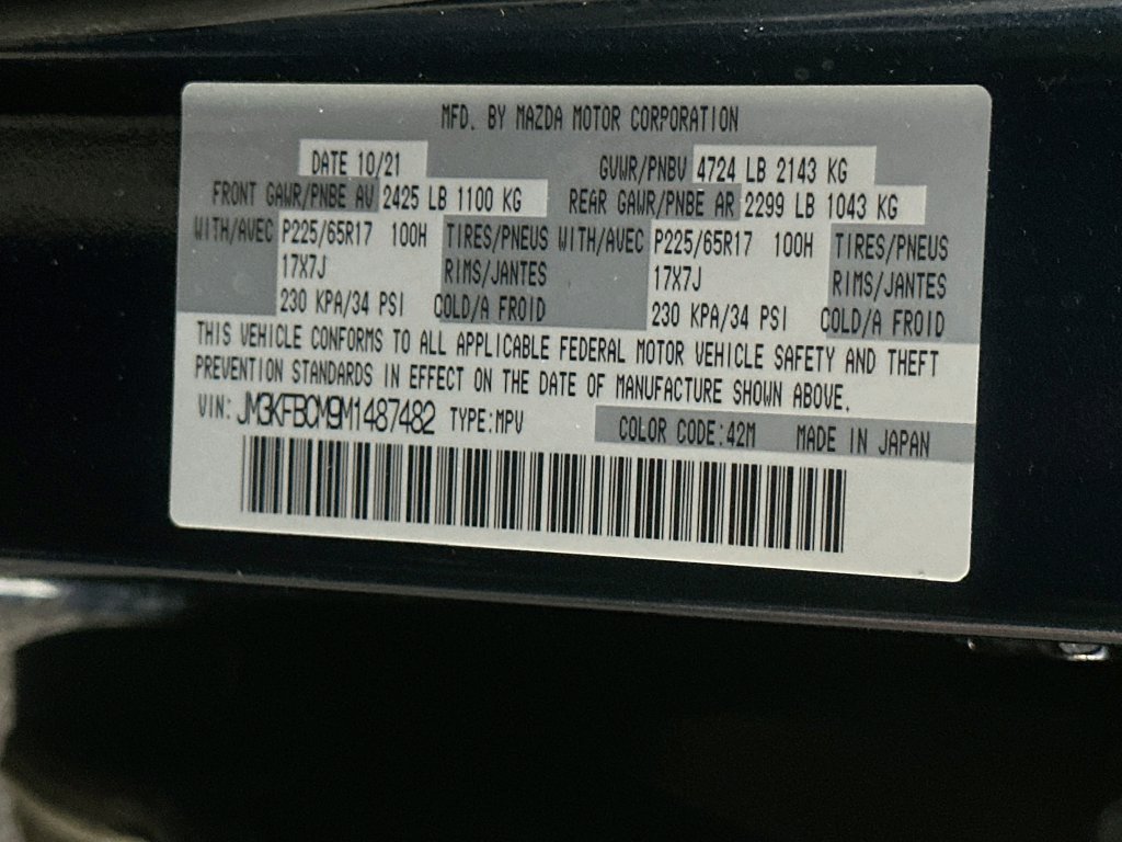 Used 2021 MAZDA CX-5 Touring w/ Touring Preferred SV Package AWD/4WD image 32
