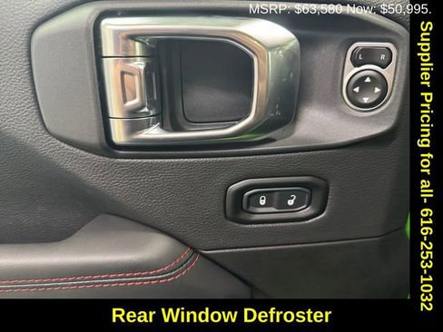 New 2025 Jeep Gladiator Rubicon w/ Safety Group image 8