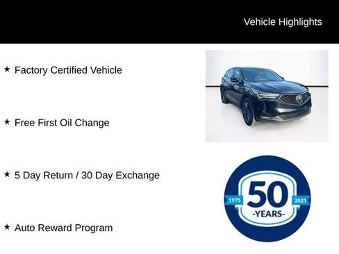 Certified 2023 Acura RDX AWD w/ A-Spec & Advance Pkg image 7