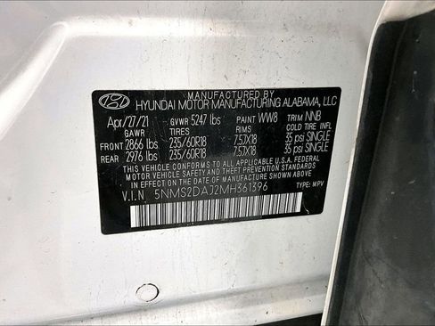 Used 2021 Hyundai Santa Fe SEL AWD/4WD image 40