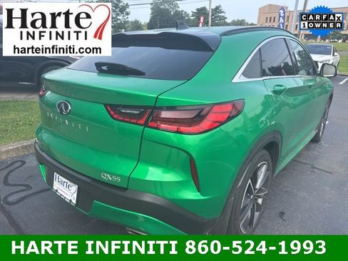 Certified 2022 INFINITI QX55 Luxe w/ Cargo Package image 3