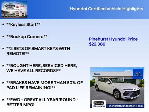 Certified 2025 Hyundai Sonata SE FWD image 36