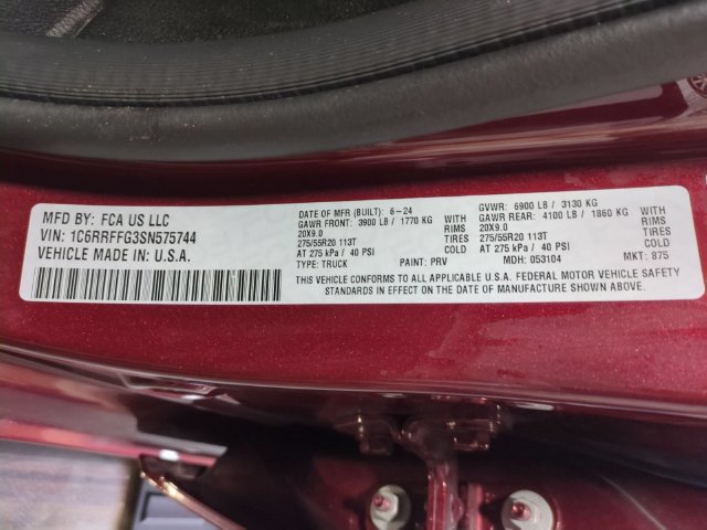 Used 2025 RAM 1500 Big Horn AWD/4WD image 34