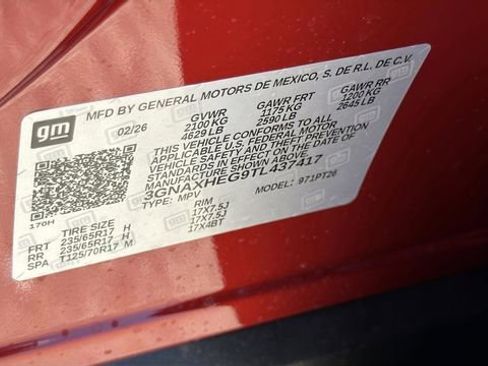 New 2026 Chevrolet Equinox LT w/ Safety and Technology Package FWD image 12