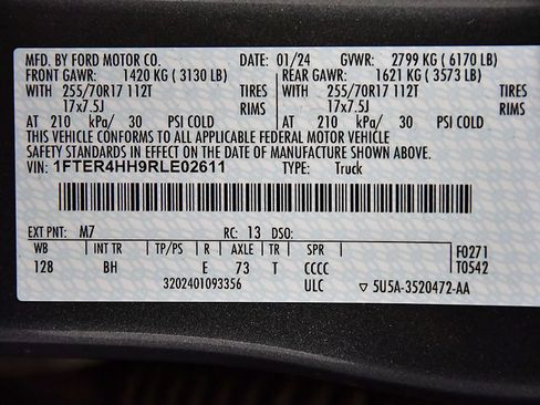 Used 2024 Ford Ranger XLT w/ FX4 Off-Road Package AWD/4WD image 19