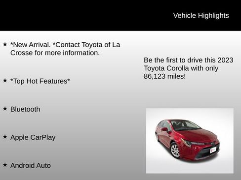 Certified 2023 Toyota Corolla LE image 6
