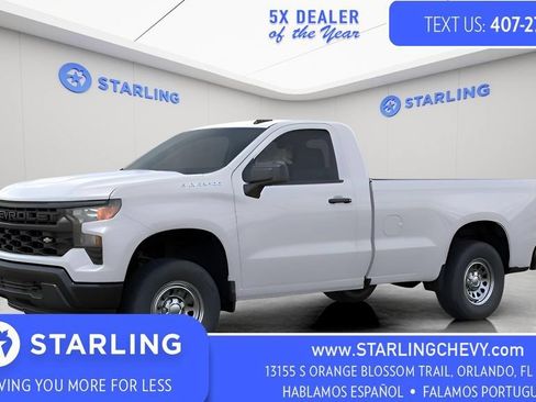 New 2026 Chevrolet Silverado 1500 W/T w/ WT Value Package RWD image 2