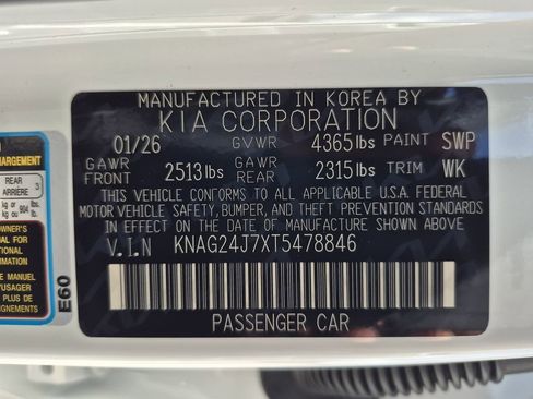 New 2026 Kia K5 LXS FWD image 29