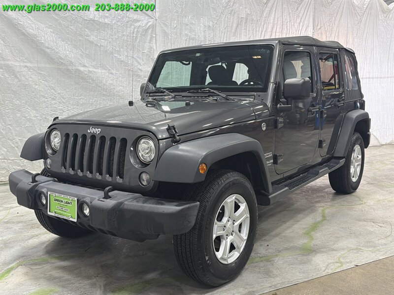 Used 2017 Jeep Wrangler Unlimited Sport w/ Connectivity Group AWD/4WD image 1