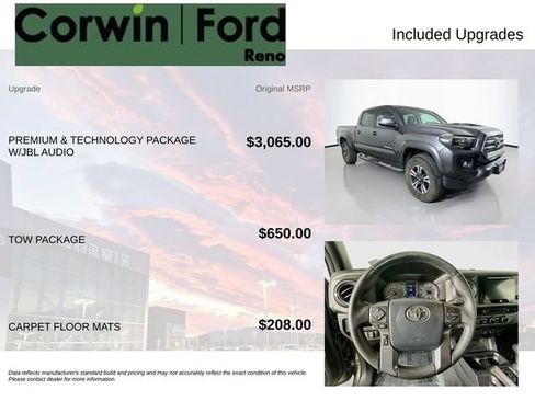Used 2017 Toyota Tacoma TRD Sport AWD/4WD image 3