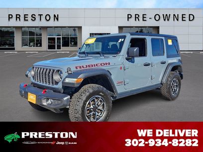 Certified 2024 Jeep Wrangler Unlimited Rubicon