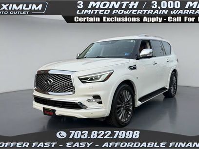Used 2018 INFINITI QX80 4WD w/ Deluxe Technology Package