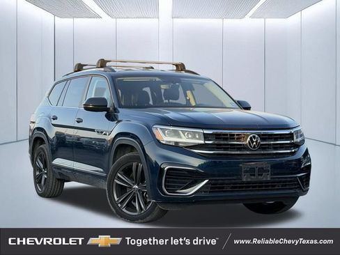 Used 2021 Volkswagen Atlas SE w/ Towing Package AWD/4WD image 1