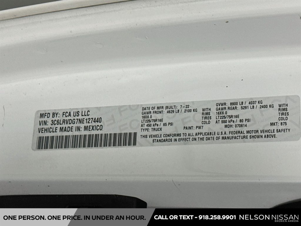 Used 2022 RAM ProMaster 2500 w/ Driver Convenience Group FWD image 29