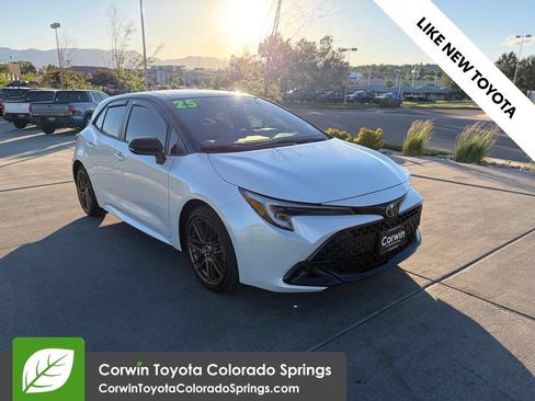 Used 2025 Toyota Corolla Hatchback FWD image 1