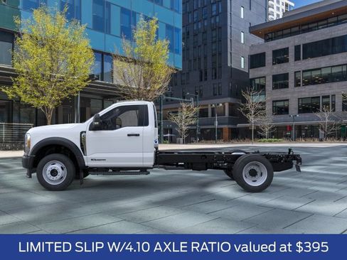 New 2025 Ford F550 4x4 Regular Cab Super Duty w/ Snow Plow Prep Package image 3