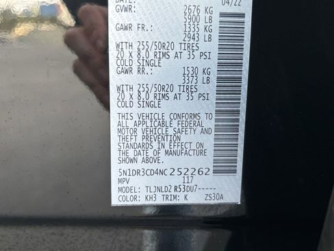 Used 2022 Nissan Pathfinder SL w/ SL Premium Package image 33