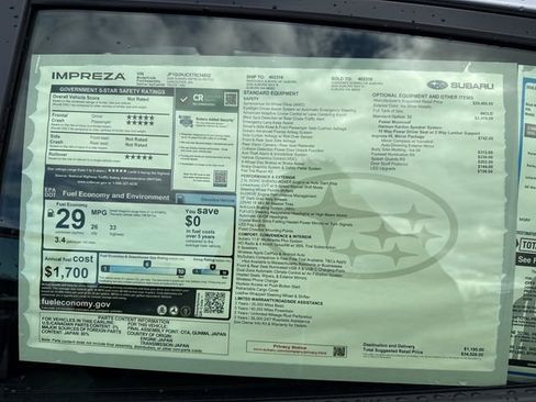 New 2026 Subaru Impreza RS AWD/4WD image 33