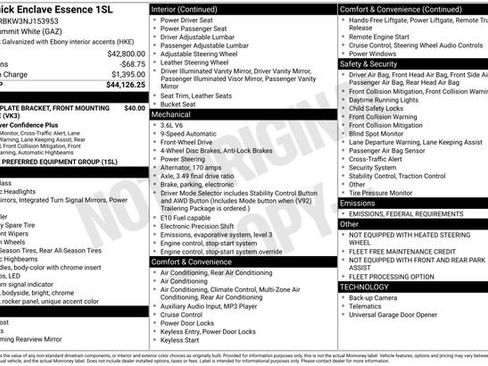 Used 2022 Buick Enclave Essence image 15