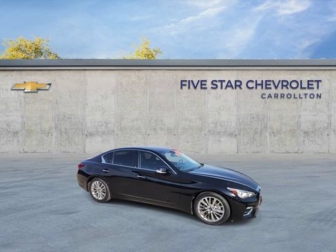 Used 2023 INFINITI Q50 Luxe w/ Cargo Package RWD image 9