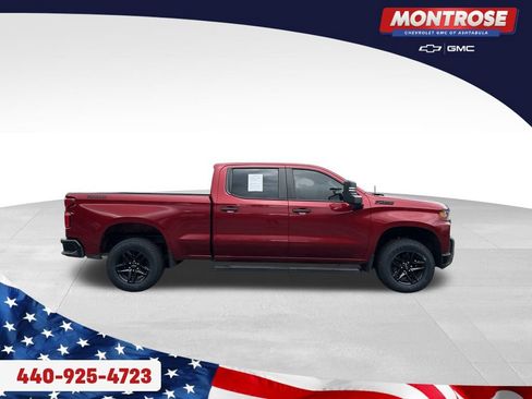 Used 2021 Chevrolet Silverado 1500 Custom Trail Boss w/ LPO, Dark Essentials Package AWD/4WD image 6
