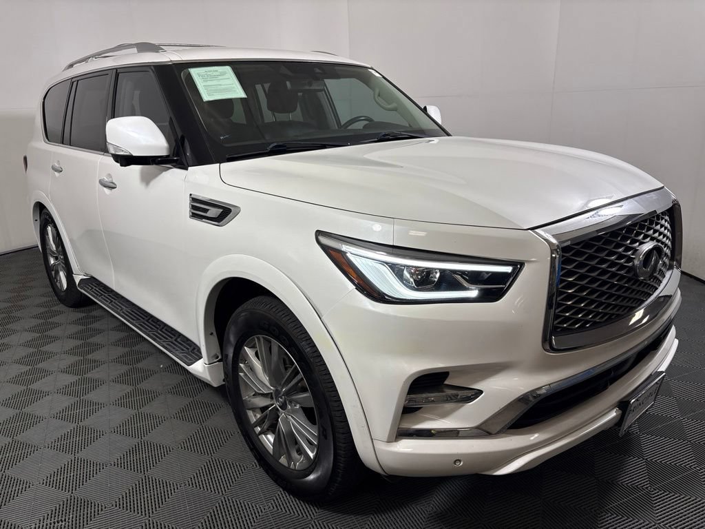 Used 2021 INFINITI QX80 Luxe w/ All-Season Package RWD image 4