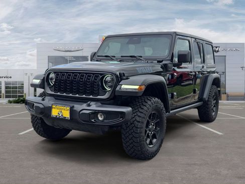 Used 2025 Jeep Wrangler Unlimited Sport S 4xe AWD/4WD image 1