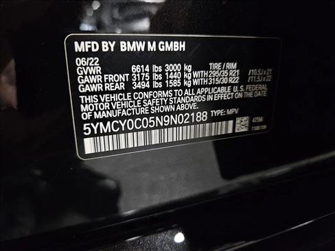 Used 2022 BMW X6 M w/ Competition Package image 25