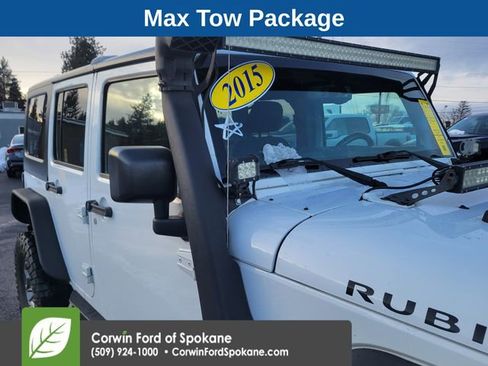 Used 2015 Jeep Wrangler Unlimited Rubicon w/ Connectivity Group image 8