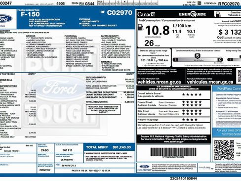 Used 2024 Ford F150 Lariat w/ Bed Utility Package image 4