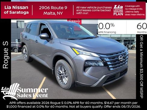 New 2026 Nissan Rogue S AWD/4WD image 1