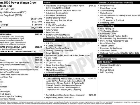 Used 2018 RAM 2500 Power Wagon w/ Luxury Group image 2