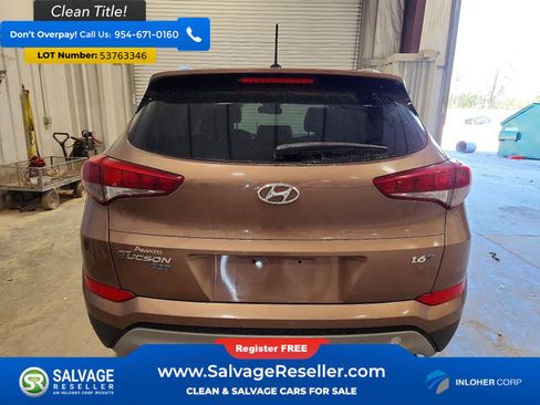 Used 2017 Hyundai Tucson Eco w/ Cargo Package FWD image 8
