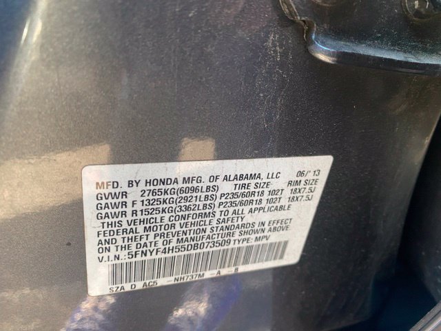 Used 2013 Honda Pilot EX-L image 7