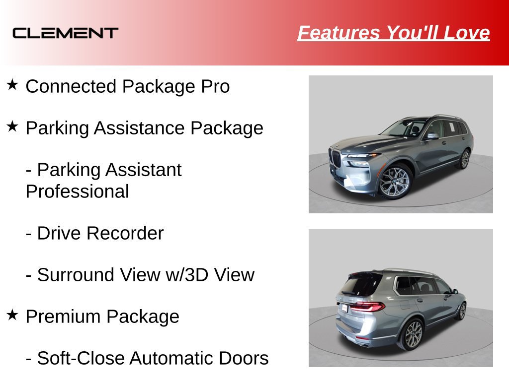 Used 2023 BMW X7 xDrive40i w/ Premium Package AWD/4WD image 9