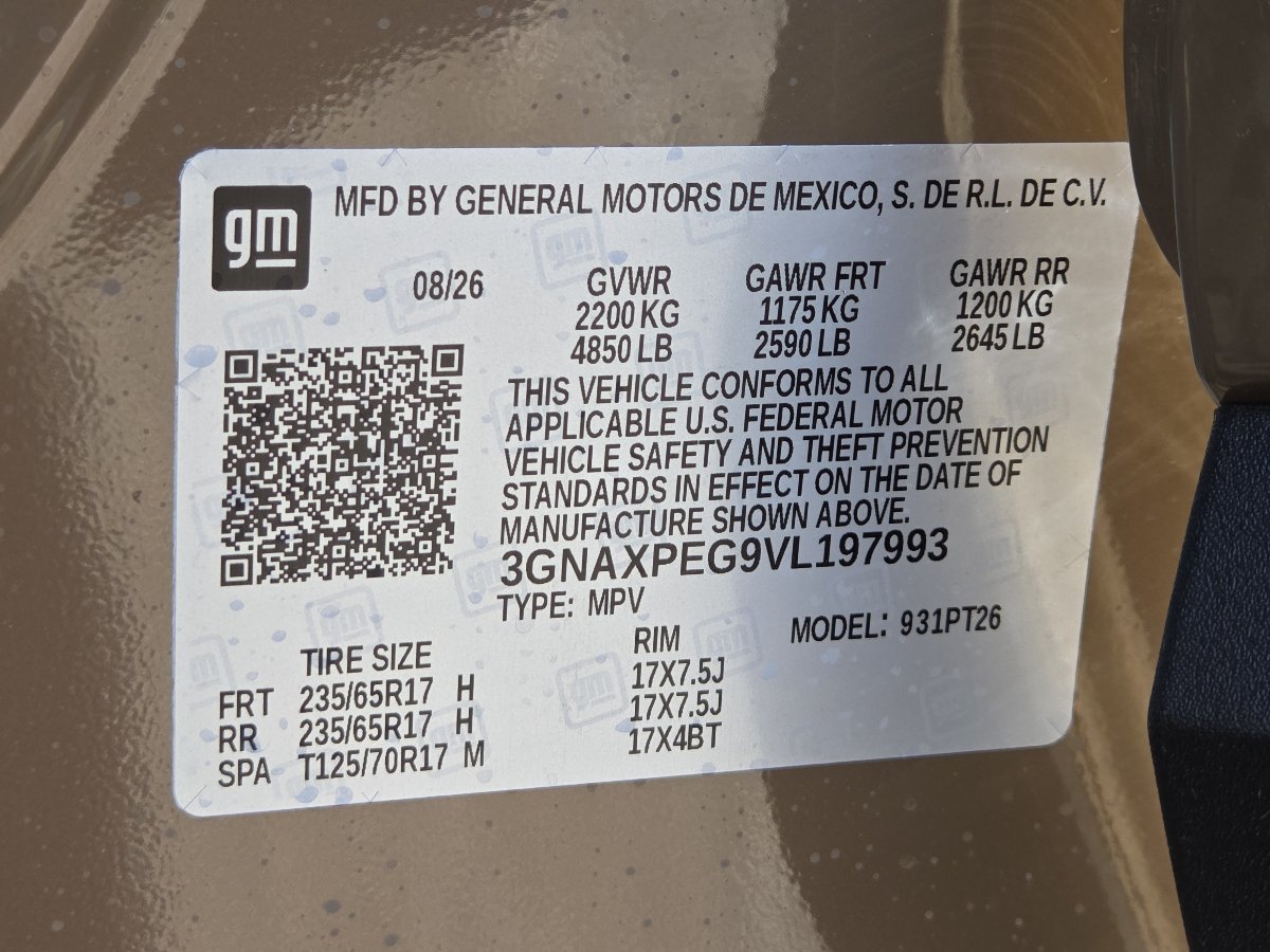 New 2027 Chevrolet Equinox LT w/ Convenience Package II AWD/4WD image 41