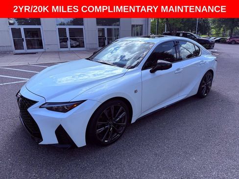 Certified 2025 Lexus IS 350 F Sport w/ Navigation Package RWD image 3