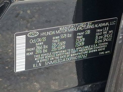Certified 2023 Hyundai Santa Fe SEL Premium AWD/4WD image 27